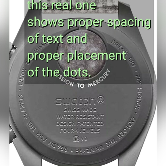 COPY - Swatch Omega Moonswatch Mission to Neptune the Moon Mercury Watch etc - Picture 7 of 14